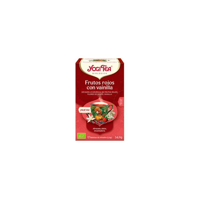 Yogi tea frutos rojos con vainilla 17f