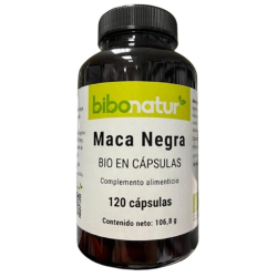Maca negra bio 120 capsulas bibonatur