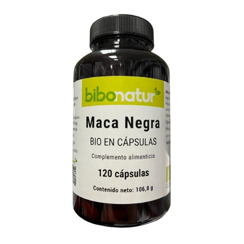 Maca negra bio 120 capsulas bibonatur