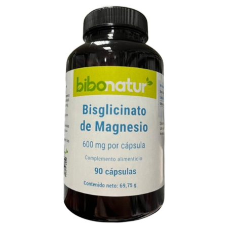 Bisglicinato de magnesio 600mg 90cap bibonatur