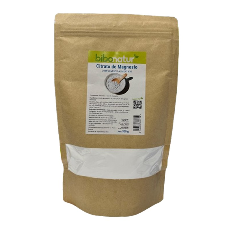 Citrato de magnesio polvo 350g bibonatur
