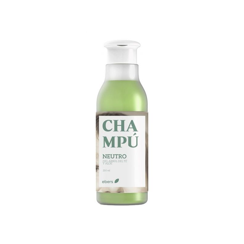 Champu neutro arbol de te y aloe 250ml ebers