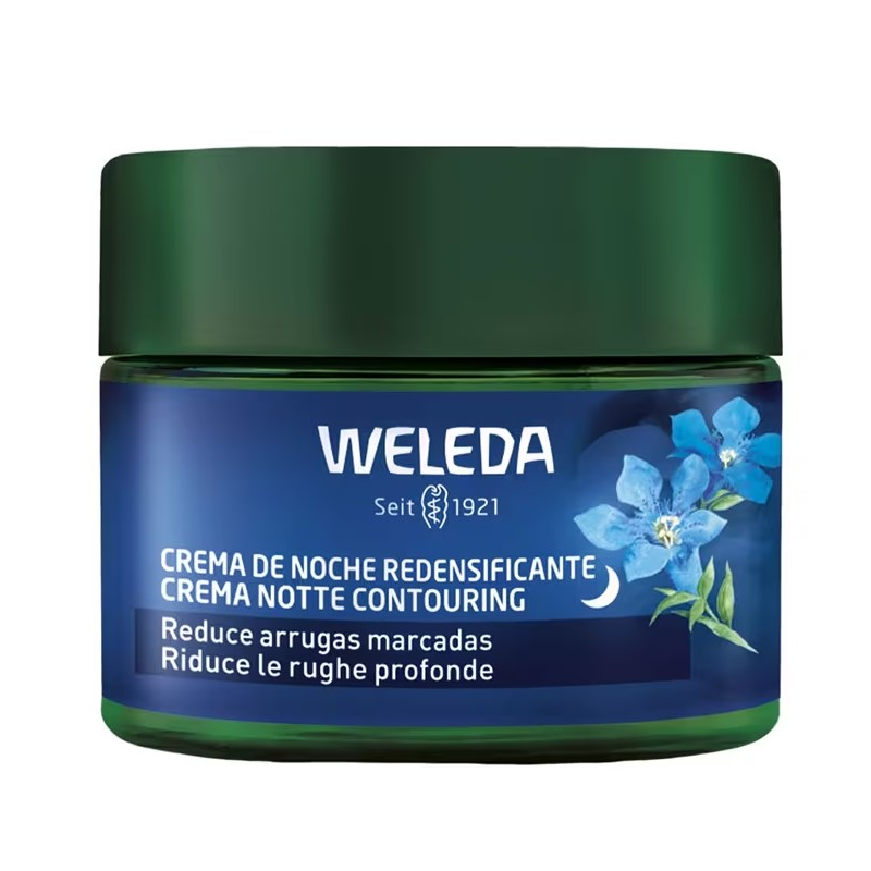 Crema noche redensificante genciana azul