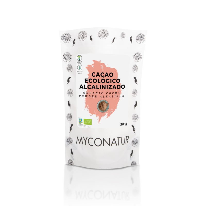 Cacao ecologico alcalinizado polvo 300g myconatur