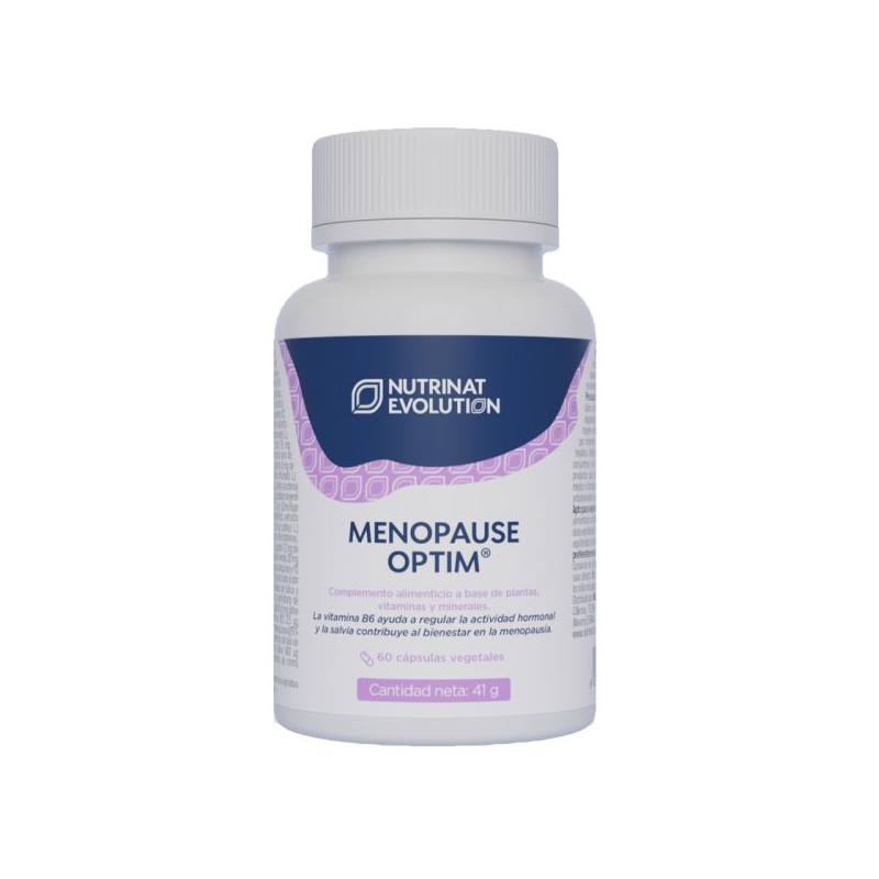 Menopause optim 60 capsulas nutrinat evolution.