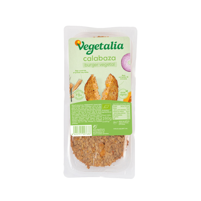Vegeburguer calabaza vegetalia 2x80g