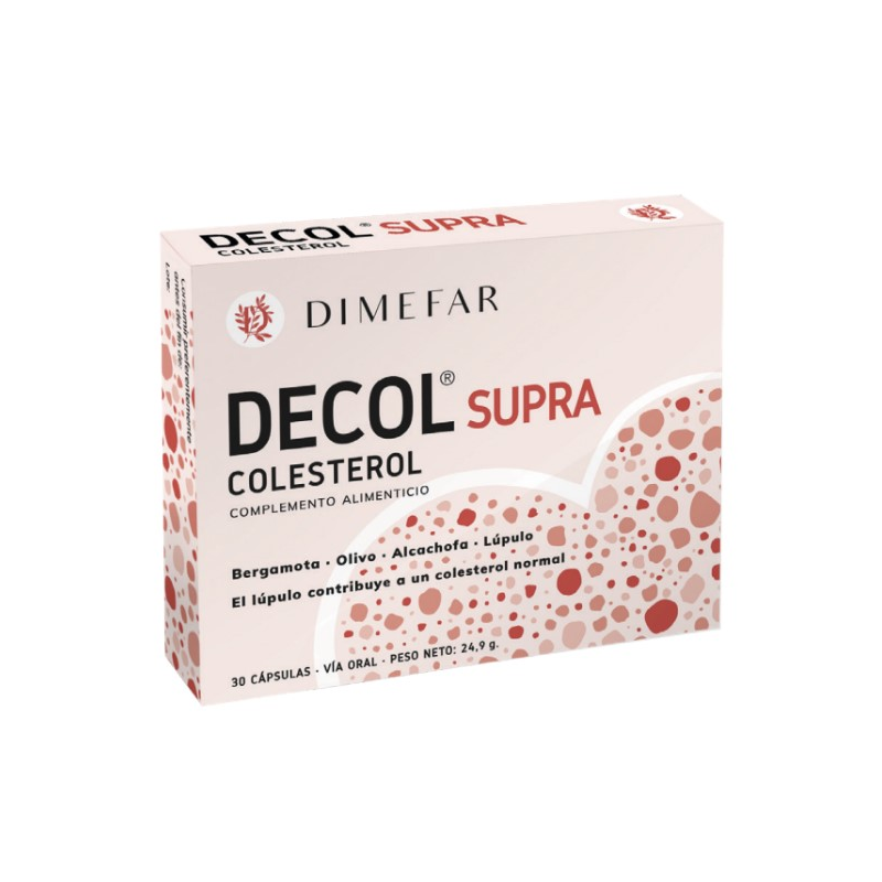 Decol supra colesterol dimefar 30 capsulas.