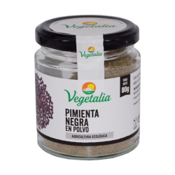 Pimienta negra polvo 80g vegetalia