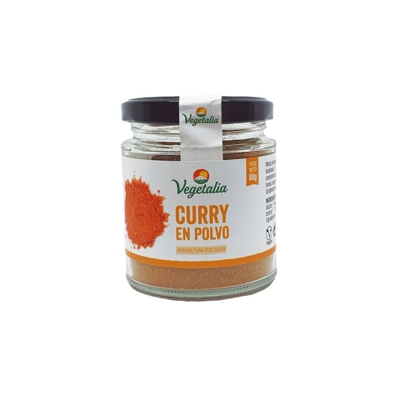 Curry en polvo bio 80g vegetalia