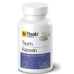 Taurina 100 capsulas raab vitalfood