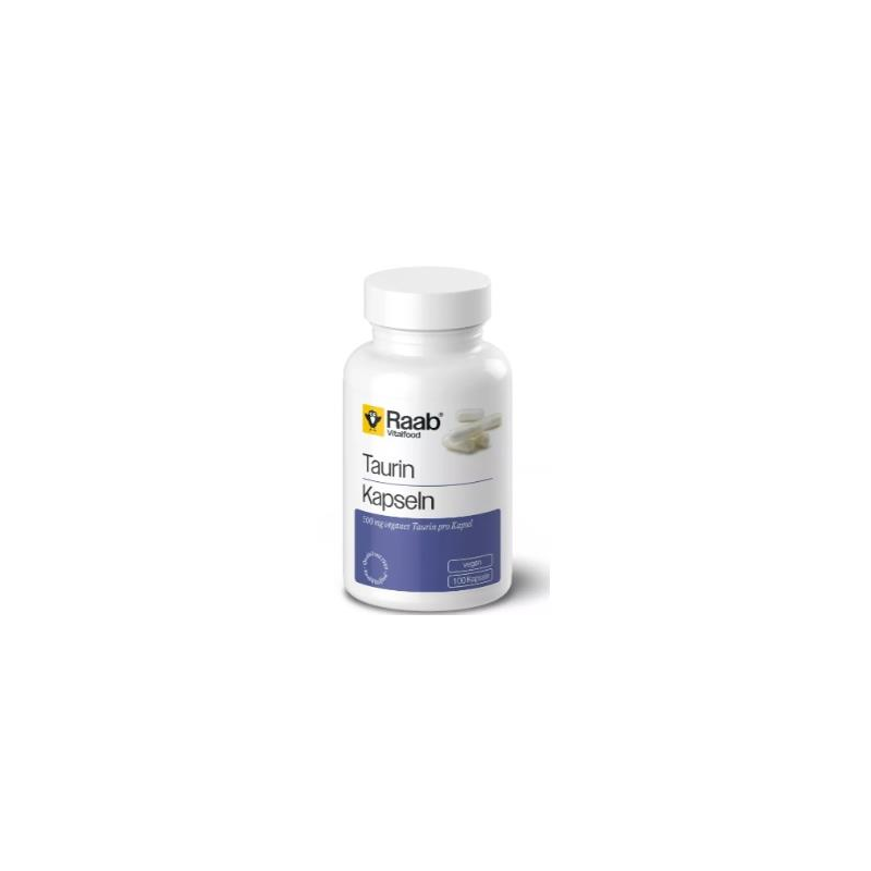 Taurina 100 capsulas raab vitalfood