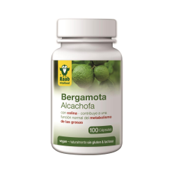 Bergamota alcachofa 100 cap raab vitalfood