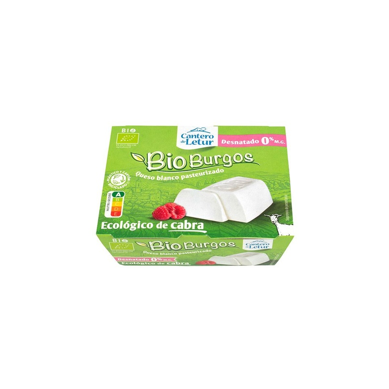 Queso burgos cabra bio desnatado 2x100g cantero