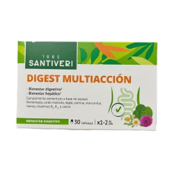 Digest multiaccion 30cap santiveri