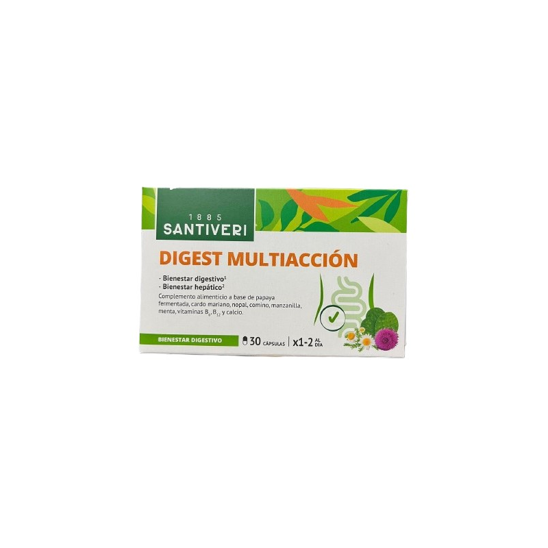 Digest multiaccion 30cap santiveri