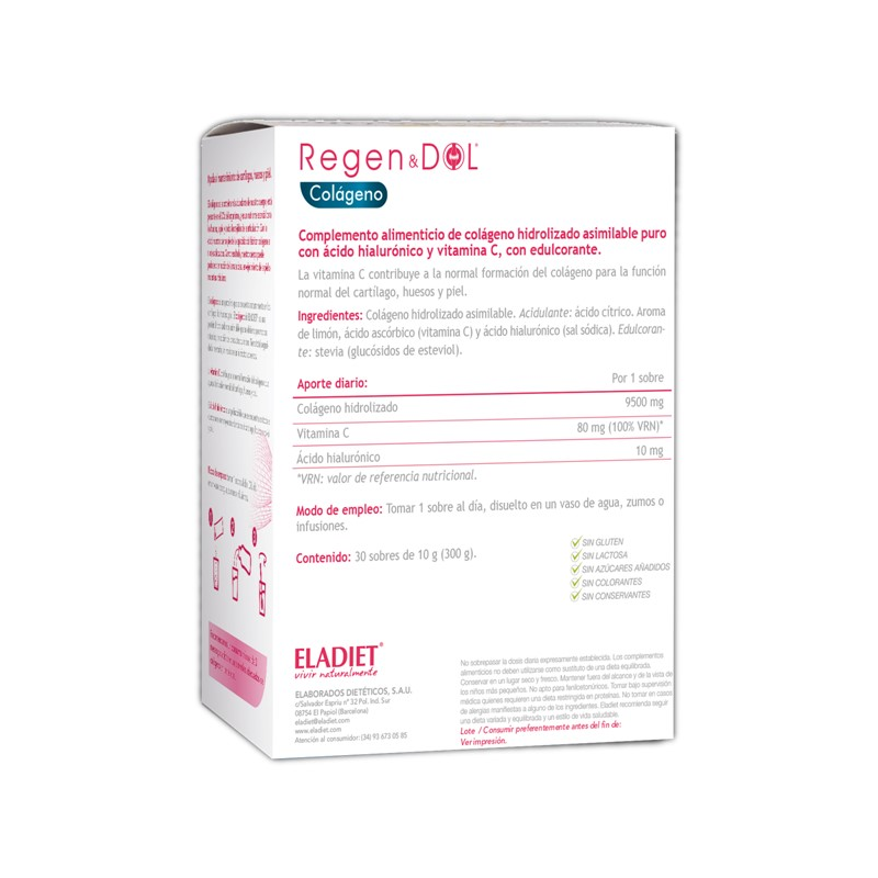 Regendol 30 sobres sabor limon eladiet