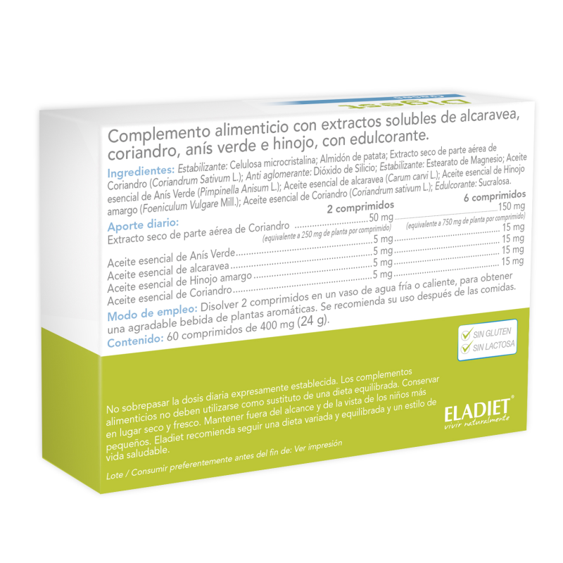 Digest gases 60 comp  eladiet