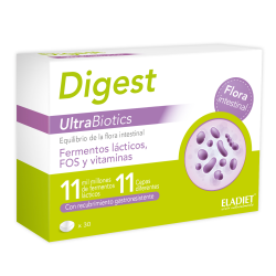 Digest ultrabiotics 30 comp 660mg  eladiet