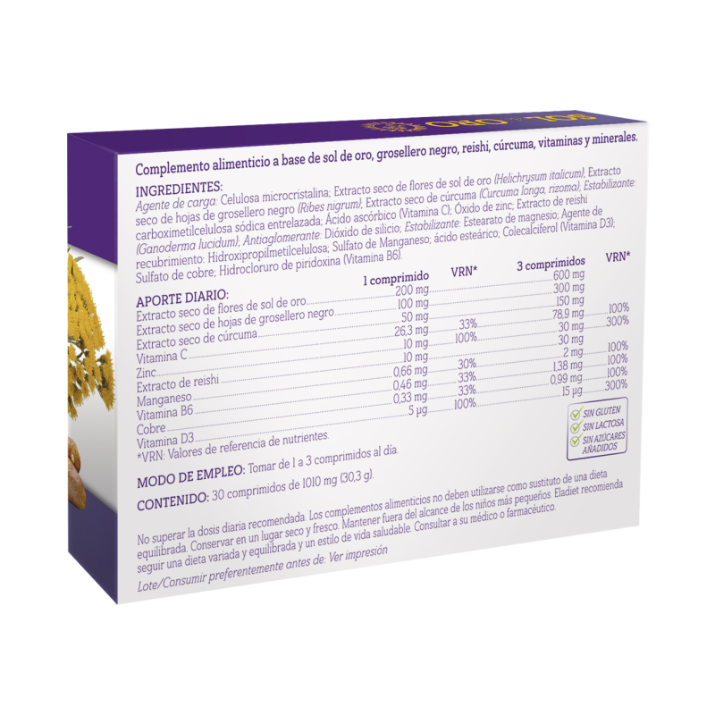 Sol de oro 30comp eladiet
