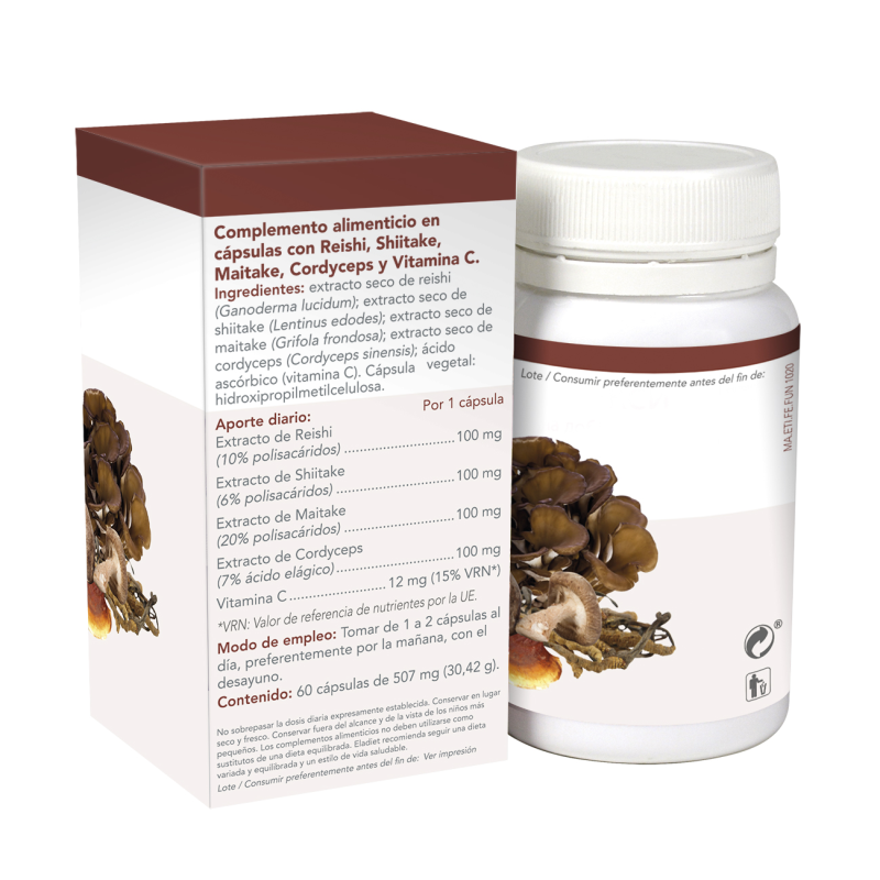 Inmuni fungi maita.shiit.rei.cord..60 comp eladiet