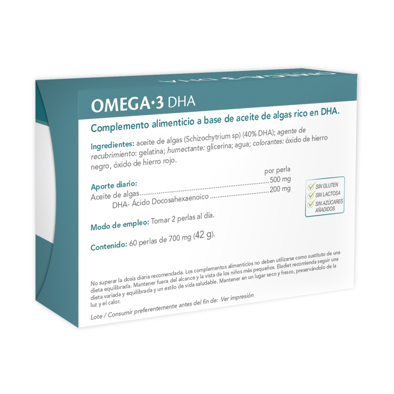 Omega 3 dha 60 perlas eladiet