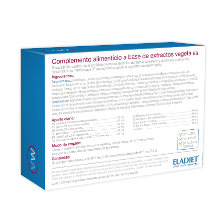 Vitawoman menopausia dia noche 60comp eladiet