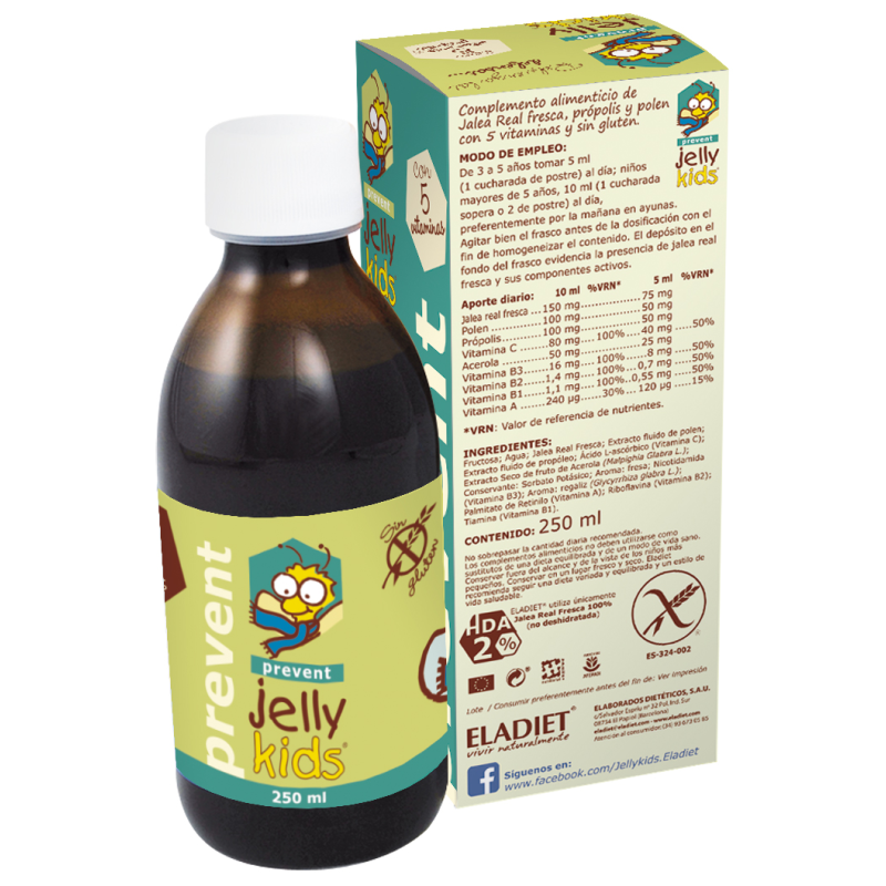 Jelly kids prevent 250ml eladiet
