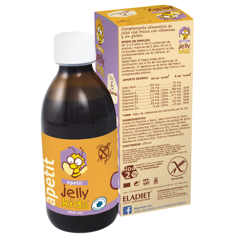 Jelly kids apetit 250ml eladiet
