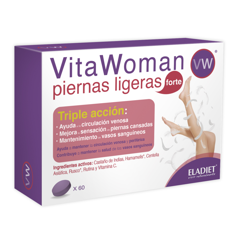 Vitawoman piernas ligeras forte 60 comp eladiet