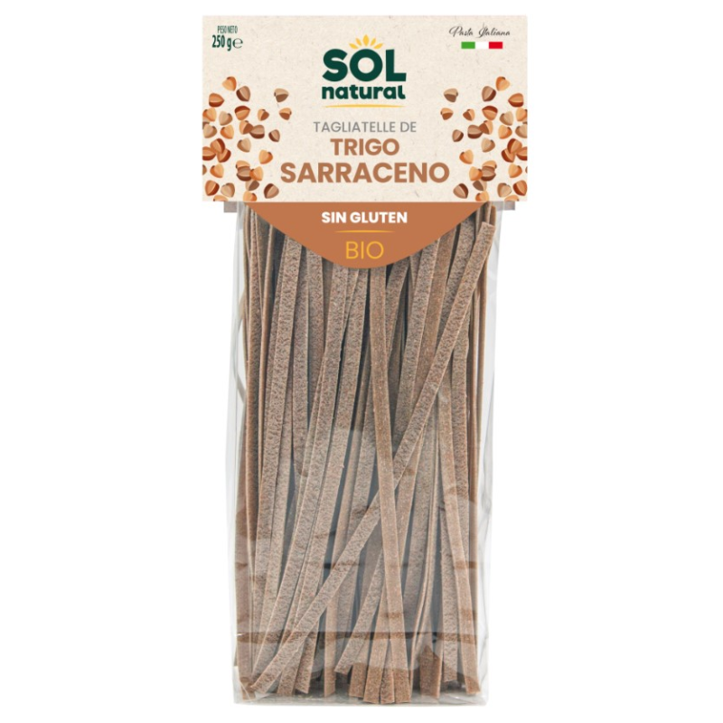 Tagliatelle trigo sarraceno bio 250g sol natural