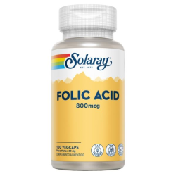 Acido folico 800mg 100c solaray