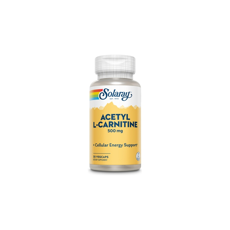 Acetyl l-carnitina 500 30 solaray