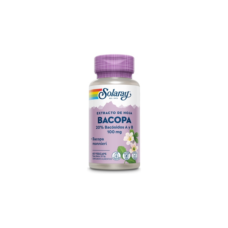 Bacopa 60caps 100mg solaray