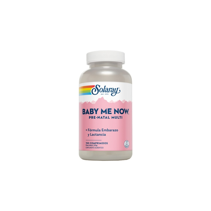 Baby me now prenatal multi 150comp solaray