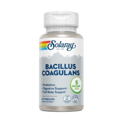 Bacillus coagulans 5 billion cfu 60vegcap solaray