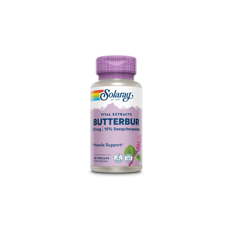 Butterbur root extract 60caps. solaray