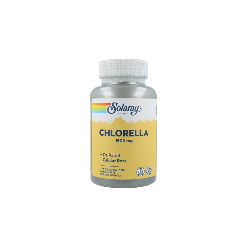 Chlorella 500mg 120copm solaray