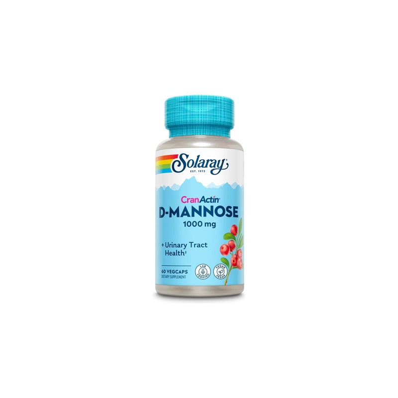 D-mannosa con cranactin solaray 60vegcaps