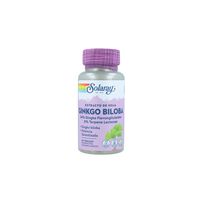 Ginkgo biloba 60caps solaray