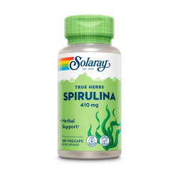Espirulina 410mg 100caps solaray