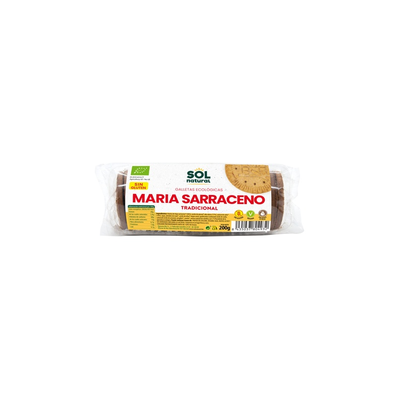 Galletas maria sarraceno tradicional bio 200g