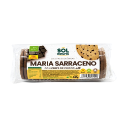 Galletas maria sarraceno chips chocolate 200g