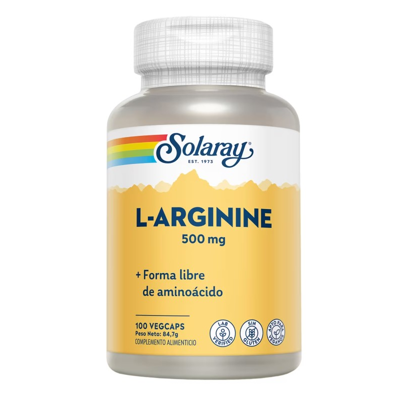 L-arginine 500mg 100c solaray