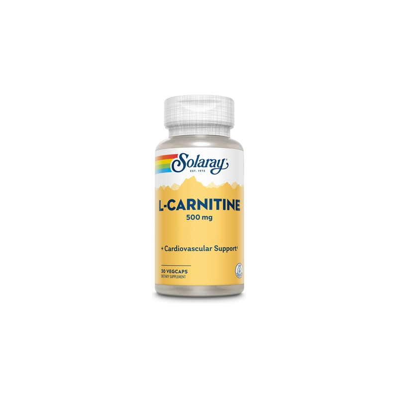 L-carnitina 500mg 30 solaray