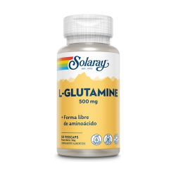L-glutamina 500mg 50c solaray