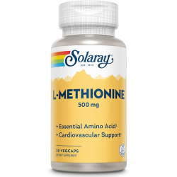 L-methionina 500mg 30 solaray