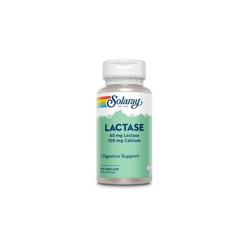 Lactase 40mg 100cap veget solaray
