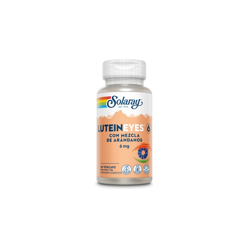 Lutein eye 6mg 30cap solaray