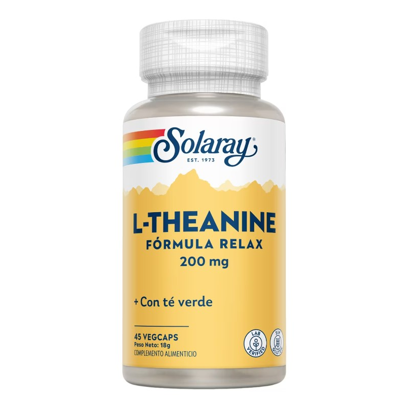 L-theanine 200mg 45cap solaray
