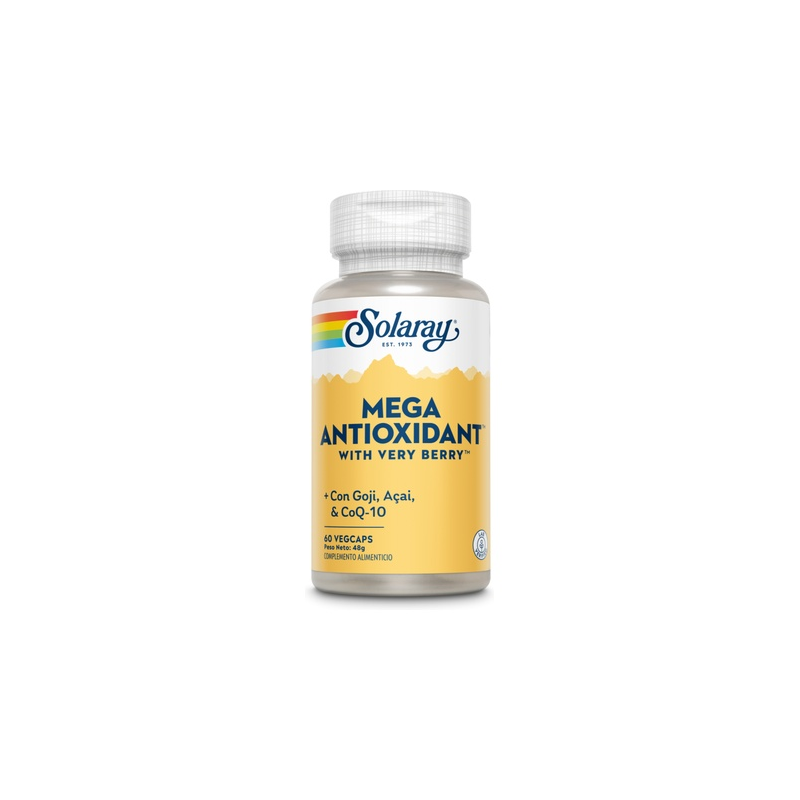 Mega antioxidant with very berry 60cap solaray